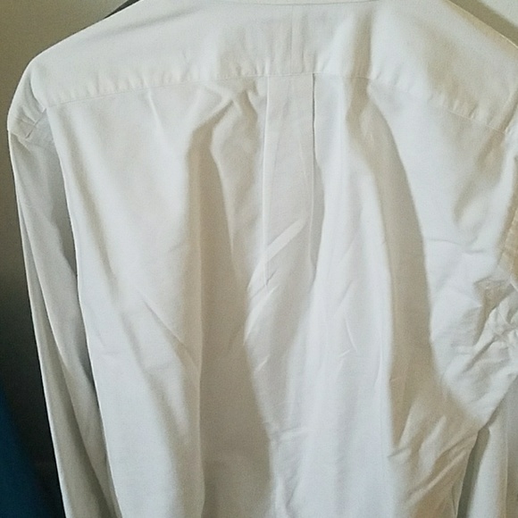 Ralph Lauren White Polo Button Down L - Picture 7 of 7